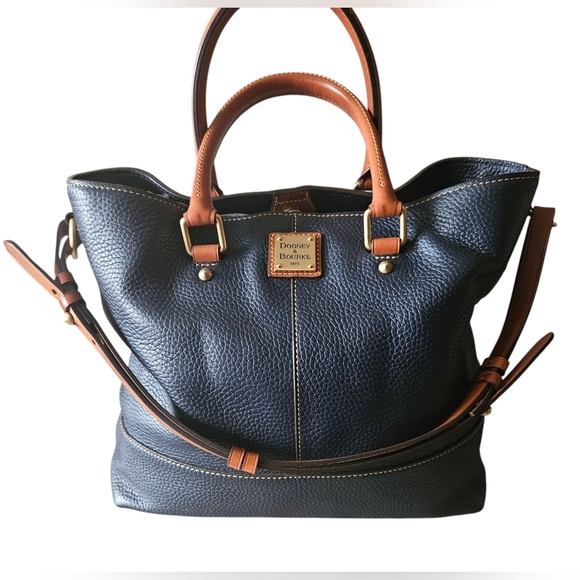Dooney & Bourke Chelsea Pebble Grain Leather Tote Handbag (J7277166) NWOT - Picture 1 of 12